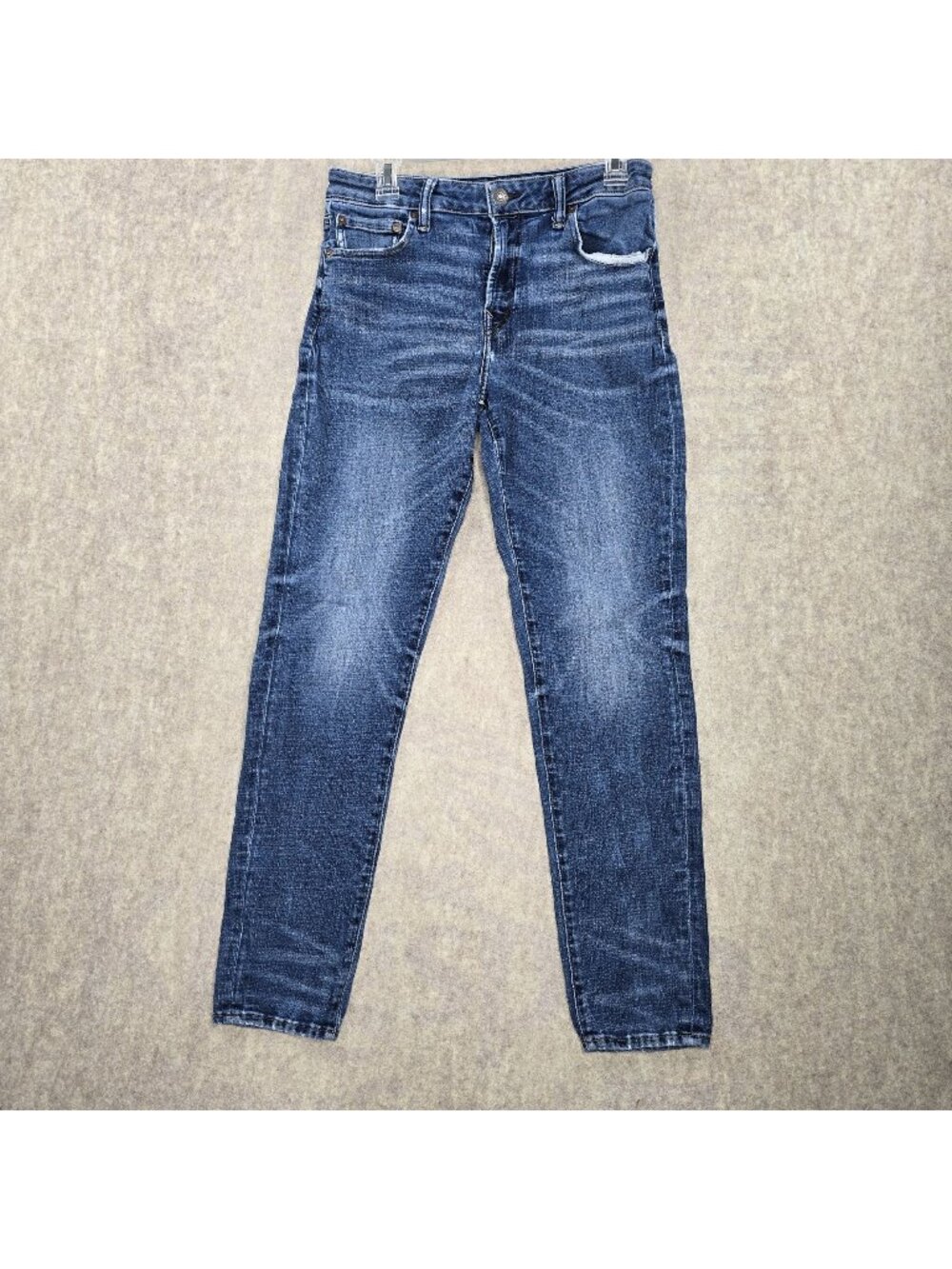 American Eagle Mens Athletic Skinny Jeans Dark Wash Size 30x32 Stretch Denim